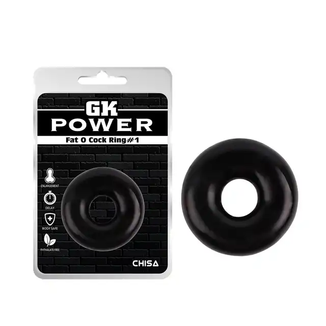 Chisa - GK Power Fat O Cock Ring#1. Ring dopasowany do twoich potrzeb, zapewniający długotrwałą erekcje