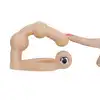 Lovetoy - Ultra Soft Double 6 inch. Wibrujący pierścień erekcyjny z funkcją podwójnej penetracji, dodaje pasji i intensywności