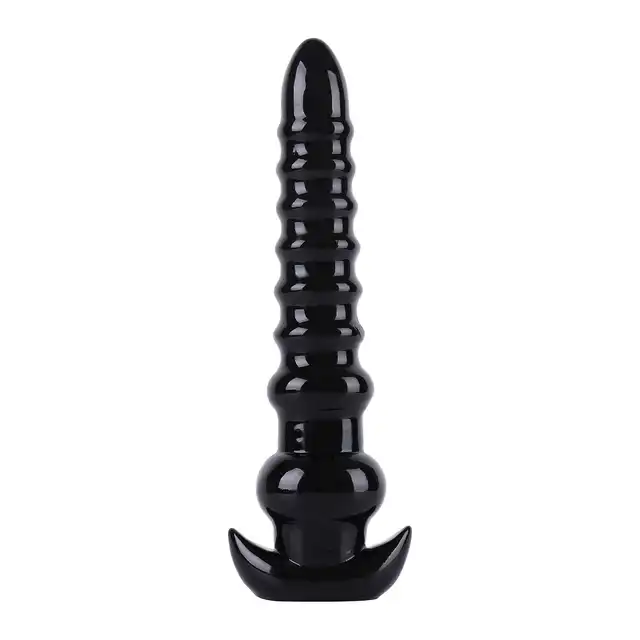 Hidden Desire - Extreme Anal Drill XXL 34 cm. Ekstremalne dildo analne XXL, PVC, szeroka podstawa, dla intensywnych doznań.