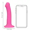 Loveline - Non-Phallic Vibrating Dildo Powerful Pink. Wibrujące dildo zaprojektowane z myślą o jak największym komforcie