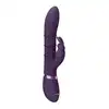 Vive Sora - Up &amp; Down Stimulating Rings, Vibrating G-Spot Rabbit - Purple