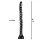 Hidden Desire - Extreme Anal Serpent XXXL 45cm. Wielkie dildo z pvc, szeroka podstawa, ekstremalne doznania