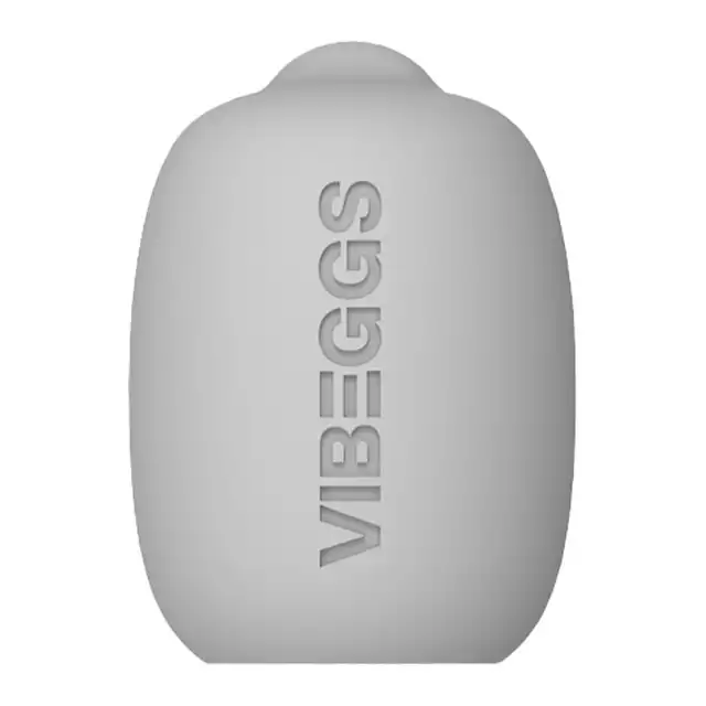 VIBEGGS - Blow Misty Vibrating Masturbation Sleeve. Wibrujący rękaw do masturbacji z miękkimi i zmysłowymi okrągłymi kształtami