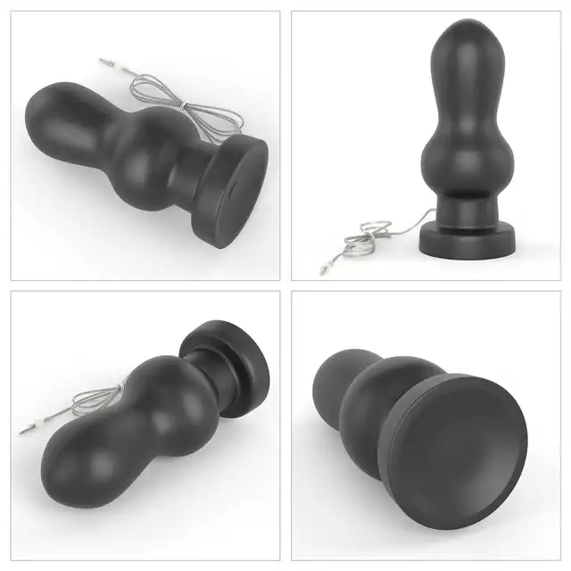 LoveToy - King Sized Vibrating Anal Rammer 7". Duży korek analny z przyssawką.