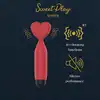 Erospace - Sweet Play Mini Heart Vibrator. Mini wibrator serduszko, urocza przyjemność w podróży