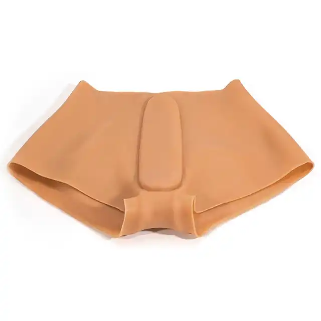 You2Toys - Ultra Realistic Vagina Pants. Silikonowe majtki z otwartą i realistyczną pochwą oraz anusem