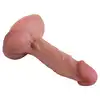 Erospace - Natural Play D4. Realistyczne dildo 21 cm intensywne doznania z wysokiej jakości silikonu