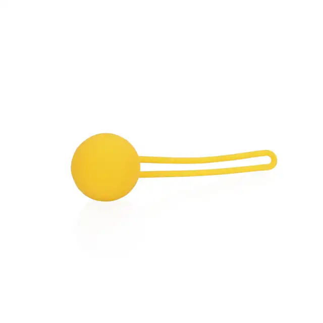 Loveline - Kegel Ball Exercise Set Lemonade Yellow. Zestaw 3 kulek gejszy do treningu mięśni kegla