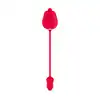 Teazers - Rose Vibrator and Clitoris Stimulator. Wielofunkcyjny wibrator do łechtaczki i jajeczko wibrujące, luksusowy wibrator duo w formie róży