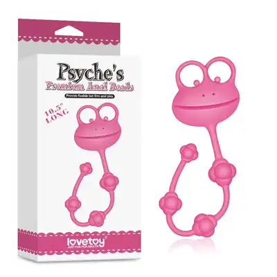 LoveToy - Psyche's Premium Anal Beads. Kulki analne psyche premium, intensywna stymulacja i pełna kontrola