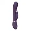 Vive - Tama Wave &amp; Vibrating G-Spot Rabbit Purple. Podwójny wibrator, łączy falowy ruch z intensywną wibracją, oferując niezrównane doznania