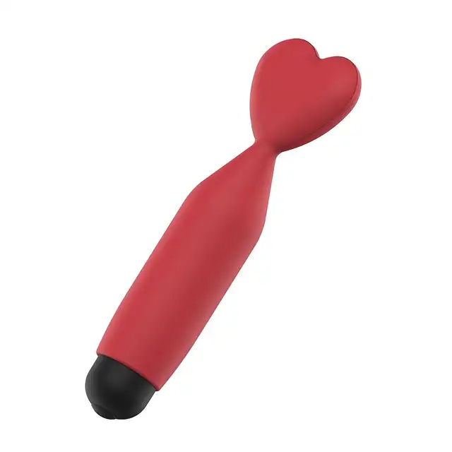 Erospace - Sweet Play Mini Heart Vibrator. Mini wibrator serduszko, urocza przyjemność w podróży