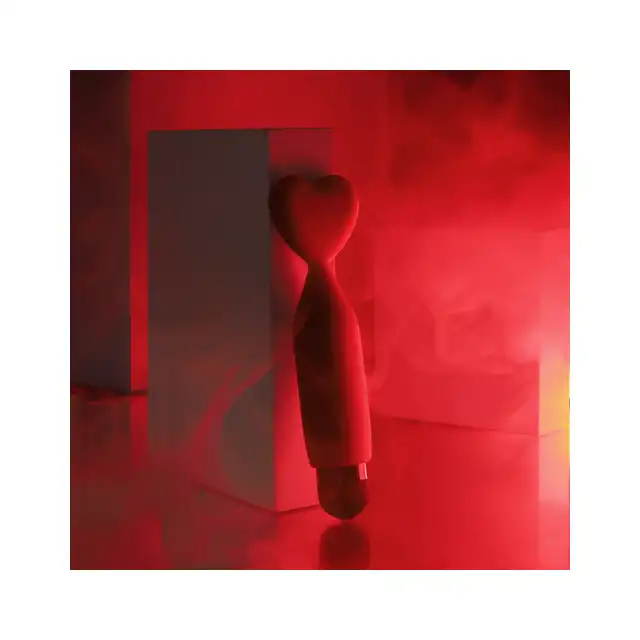 Erospace - Sweet Play Mini Heart Vibrator. Mini wibrator serduszko, urocza przyjemność w podróży