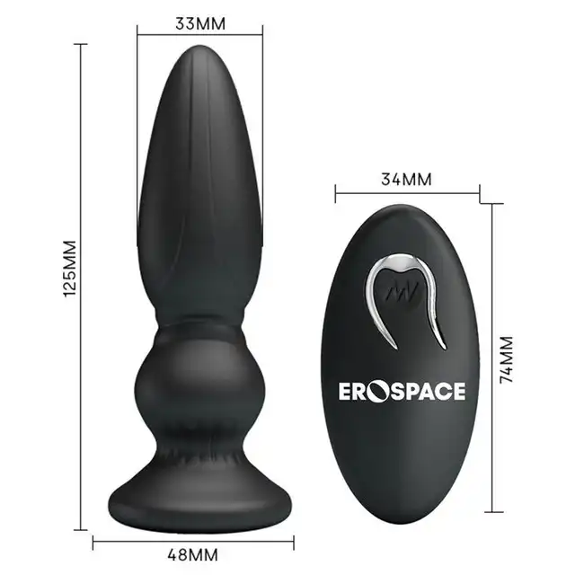 Erospace - Deeplo. Wibrujący korek analny 12 trybów ekstazy w zupełnie nowej odsłonie