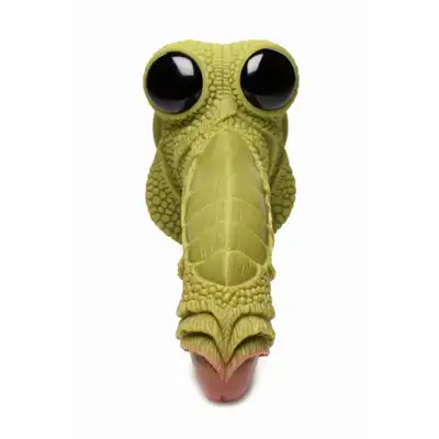 Creature Cocks - Scaled Swamp Monster Dildo. Dildo w kształcie łuskowanego potwora z bagien, fantazyjny design i intensywna stymulacja