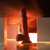 Erospace - Natural Play D5. Realistyczne dildo 21 cm z wysokiej jakości silikonu – intensywna przyjemność i komfort. 