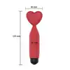 Erospace - Sweet Play Mini Heart Vibrator. Mini wibrator serduszko, urocza przyjemność w podróży