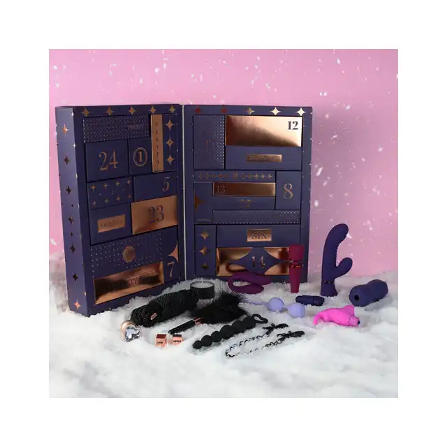 Pleasure Box - Sexy Calendar. Ekskluzywny kalendarz adwentowy z zabawkami i akcesoriami erotycznymi, rozpal zmysły i odkryj nowe doznania