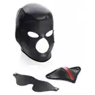 Master Series - Scorpion Hood With Removable Blindfold And Mouth Mask. Neoprenowa maska skorpiona ze zdejmowaną opaską na oczy i maską na usta