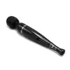 Pixey - Deluxe Black Chrome. Potężny wibrator magiczna różdżka, bezprzewodowy, moc, elegancja i nieprzerwana przyjemność