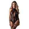 Obsessive - Bodystocking F240 S/M/L. Wyjątkowy model, który otula ciało elastyczną tkaniną, doskonale dopasowując się do sylwetki i podkreślając kobiece kształty
