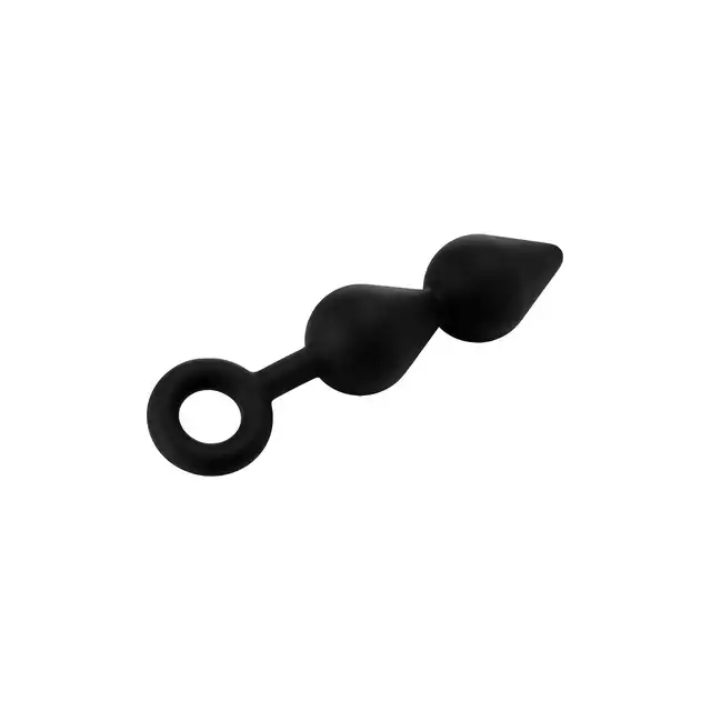 Dreamtoys - Fantasstic Xl Double Drop Plug. Duży podwójny korek analny z elastycznym uchwytem. 