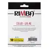 Rimba - Collar Use Me. Stylowa i odważna obroża z napisem „Use Me”, wykonana z wysokiej jakości silikonu, zapewniająca komfort i efektowny wygląd