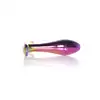 Bseries -  Jewellery Multicolour Plug Red S. Ekskluzywna biżuteria analna z czerwonym diamencikiem, wykonaną ze stali nierdzewnej, która łączy elegancję, komfort i stymulację