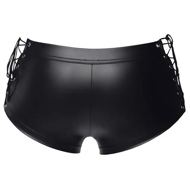 Svenjoyment - CN Men`s Pants M. Zmysłowe bokserki z matowym wykończeniem i erotycznym zamkiem błyskawicznym.