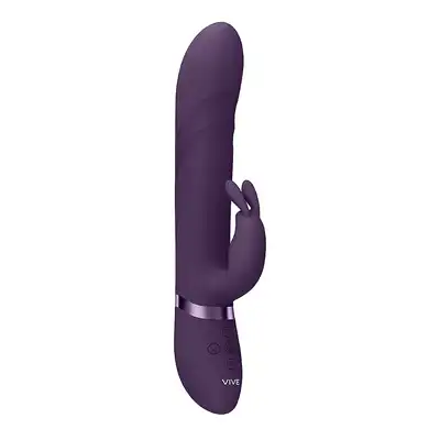Vive - Nari Vibrating and Rotating Beads, G-Spot Rabbit Purple. Wibrator z funkcjami wibracji, obrotów i zaawansowanej stymulacji, oferuje niezrównane doznania