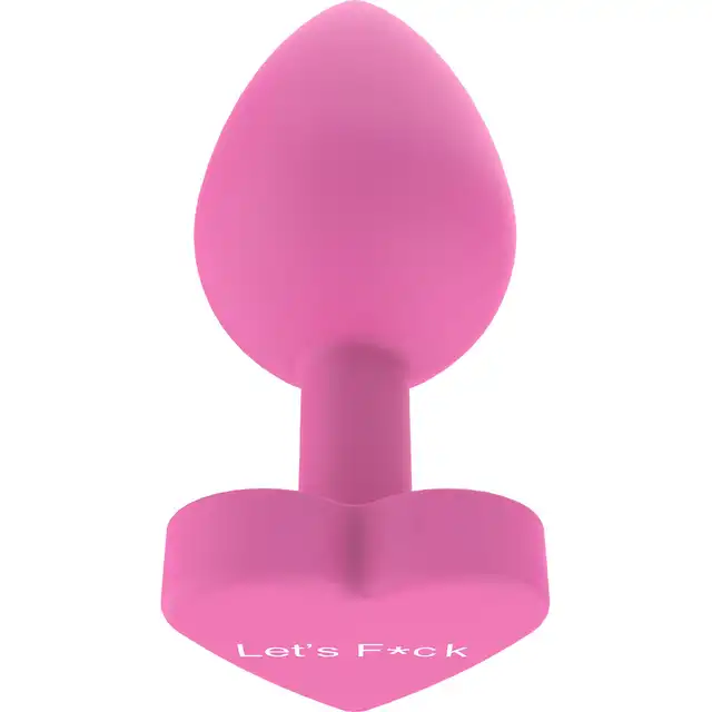 ToyJoy - Anal Play Booty Sweethearts Lets Fuck. Uroczy różowy korek analny idealny dla ciebie!