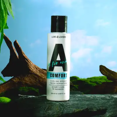Lube4Lovers - A is for Comfort. Wodny lubrykant analny z efektem chłodzącym 120 ml