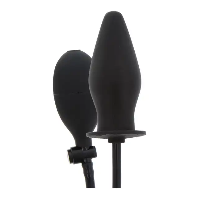 Hidden Desire - Inflatable Butt Plug Advanced. Klasyczny gładki pompowany korek analny, poszerz granice swojej możliwości