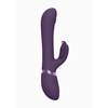 Vive - Etsu Pulse Wave G-Spot Rabbit &amp; Clitoral Stimulator Purple. Podwójny wibrator z 4 wymiennym silikonowymi końcówkami i3 sterowanymi silnikami
