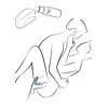 We-Vibe Sync Lite Aqua. Intuicyjny wibrator, wspólne wibracje, idealny dla początkujących par, w kolorze niebieskim
