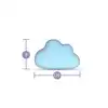 Blush - Play with me Cuddle Cloud Body Massager Blue. Uroczy stymulator łechtaczki w kształcie chmurki