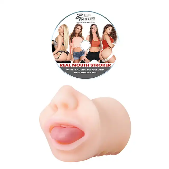 Evolved - Zero Tolerance Real Mouth Stroker. Realistyczny stymulator oralny, który oferuje wrażenia jak podczas prawdziwego seksu.