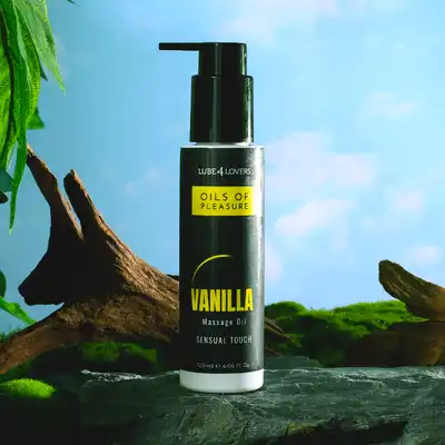Lube4Lovers - Vanilla Massage Oil 120 ml. Waniliowy olejek do masażu z efektem rozgrzewającym