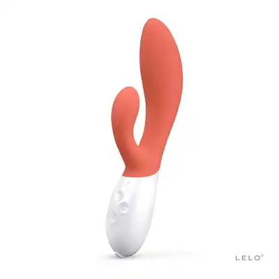 LELO - Ina 3 Rabbit Vibrator Cora. Kultowy wibrator z króliczkiem z sylikony medycznego w nowej odsłonie