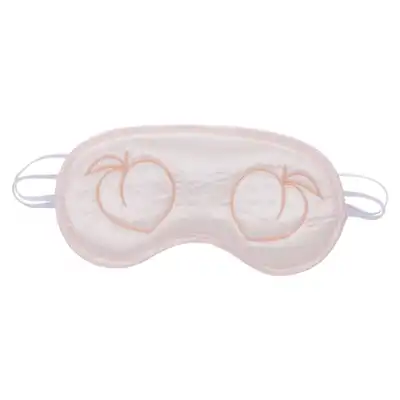 Sportsheets - S&amp;M Peaches ‘n CreaMe Blindfold Cream. Opaska na oczy ze sprośnym haftem brzoskwinek