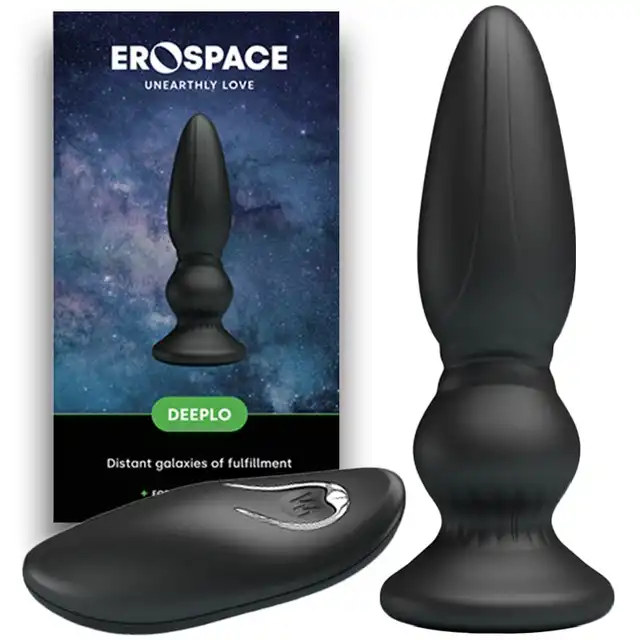 Erospace - Deeplo. Wibrujący korek analny 12 trybów ekstazy w zupełnie nowej odsłonie