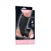 LoveToy - Silk Knights Ring Vibrating Penis And Scrotum Sleeve. Rękaw na penisa i mosznę z funkcją wibracji, zwiększ przyjemność i wytrzymałość