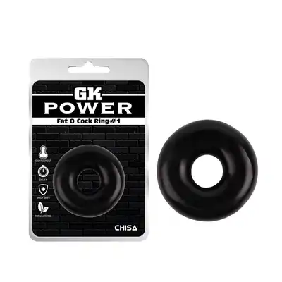 Chisa - GK Power Fat O Cock Ring#1. Ring dopasowany do twoich potrzeb, zapewniający długotrwałą erekcje