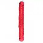 Seven Creations - Penis SoReal 13". Elastyczne żelowe dildo dwustronne, idealne do stymulacji analnej i waginalnej