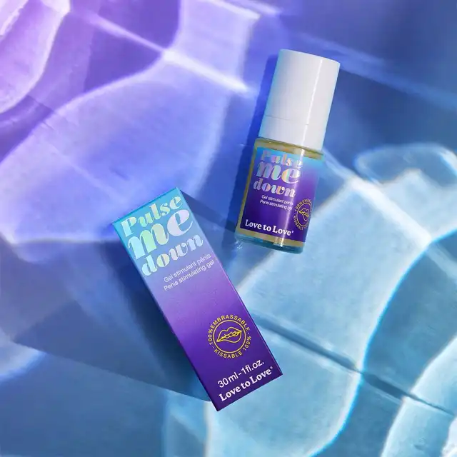 Love to Love - Pulse me down. Stymulujący żel do penisa. Delikatne rozgrzewające działanie z nawilżającą, kremową formułą na bazie naturalnych składników