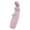 Nude - Hazel Rabbit Massager. Niewielki wibrator z króliczymi uszkami do stymulacji łechtaczki z 10 wibracjami i 3 prędkościami