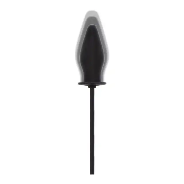 Hidden Desire - Inflatable Butt Plug Advanced. Klasyczny gładki pompowany korek analny, poszerz granice swojej możliwości