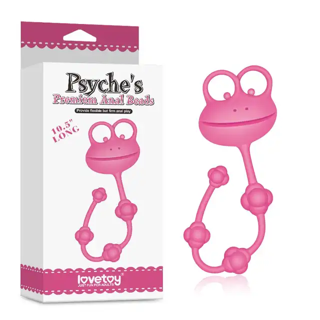 LoveToy - Psyche's Premium Anal Beads. Kulki analne psyche premium, intensywna stymulacja i pełna kontrola