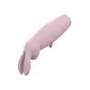 Nude - Hazel Rabbit Massager. Niewielki wibrator z króliczymi uszkami do stymulacji łechtaczki z 10 wibracjami i 3 prędkościami