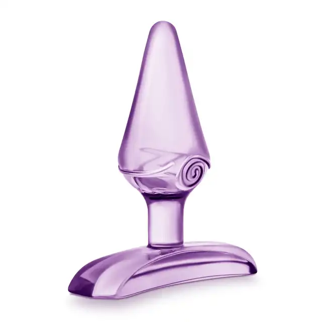 Blush - Jolly Plug Purple. Niewielki, ergonomiczny, fioletowy korek analny.